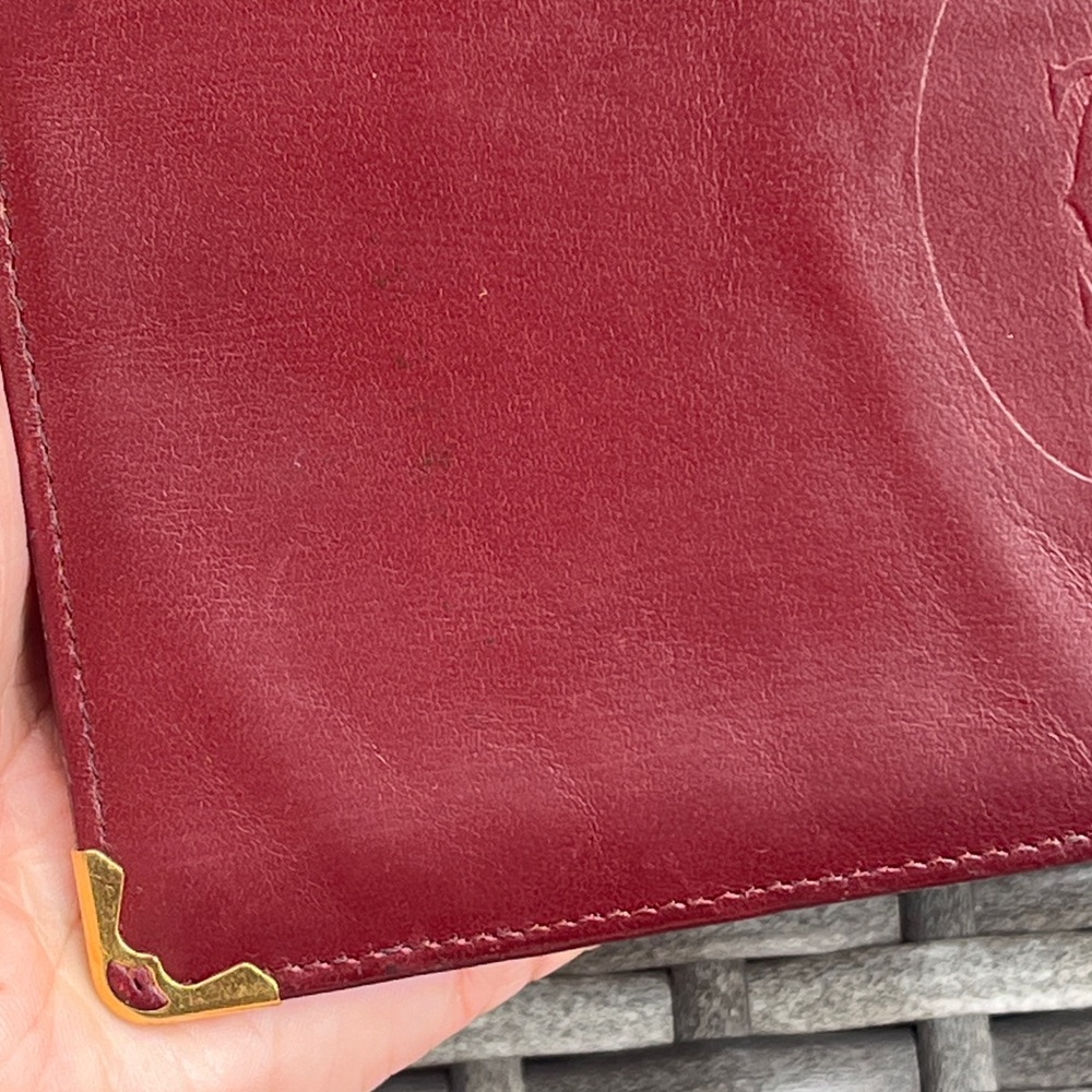 Cartier Bifold Bordeaux Wallet - Picture 12 of 14
